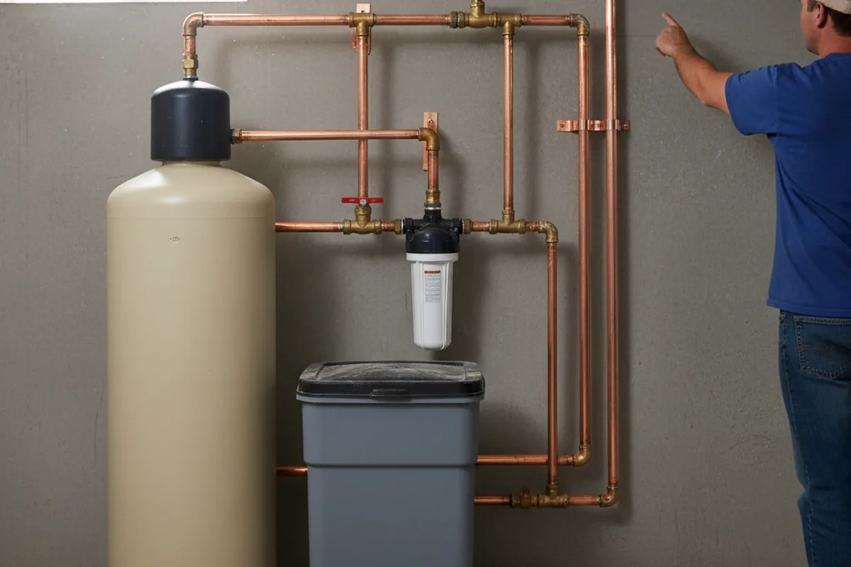 Whole-house water treatment system installed in Spring Glen